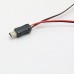 Gopro Hero 3 USB to AV Video Output & 5V DC Power BEC input Cable FPV Photography f.DJI Phantom