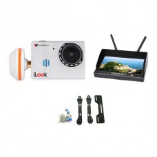 Walkera FPV iLook Camera with Boscam RX LCD5802 Monitor & Carbon Fiber Holder