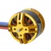 BE1806-21 1400KV Multi-Rotor Brushless Motor Yellow 2-4S Lipo 5.4A Max Continuous Current