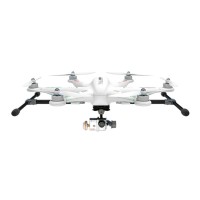 Walkera TALI H500 Hexacopter Frame Kit with Receiver BNF Version for HD FPV Hexrcopter