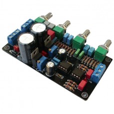 HIFI Preamp Tone Board OPA2604 Fever Operational Amp AD827 Preamp 5532 Tone Upgraded Amp