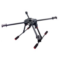 550mm Carbon Fiber 4 Axis Folding Quadcopter Multi Rotor Fixed Wing + Folding Landing Gear for FPV Photography