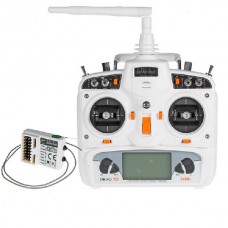 Walkera Devo10 2.4Ghz 10CH RC Controller Transmitter 2KM RX1002 Receiver White S (Battery not Included)