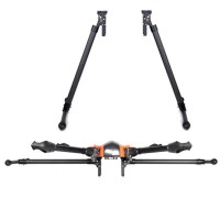 SkyKnight New Electric Folding Retractable Carbon Fiber Landing Gear for FPV Photography (22mm Tube Fixture)