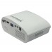 H60 Mini Multimedia LED Projector w/ TV VGA AV HDMI SD + Remote Control -White