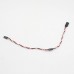 600mm 60cm Servo Extension Lead Wire Cable Anti-interference Cable with Magnet Ring For Futaba JR