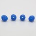 Round High Effeciency Anti-vibration Rubber Ball Damper Ball for Camera Gimbal FPV Blue 4pcs/lot