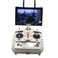 Boscam LCD5802 5.8GHz Diversity Receiver 7.0 Inch TFT LCD Monitor for FPV 800x480 Built-in-Battery