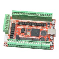 5 Axis 50KHZ Five Axis Stepper Motor Driver Breakout Board USB MACH3 USBCNC Interface Board for CNC Engraving Machine