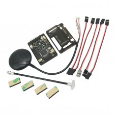 APM2.7.2 ArduPilot Mega APM 2.7.2 Flight Controller w/ UBlox 6H GPS Built in Compass Protective Case for Multicopter Airplane