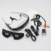 98" Video Glasses 720p 16:9 Goggles IVS-II Visual Pirate 3D Theater System