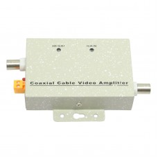 Coaxial Cable BNC Video Signal Amplifier Booster for Security CCTV Camera