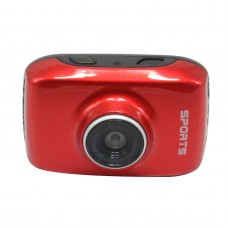 2.0 Touchscreen 720P Action Waterproof Camera 20M 60fps Sports DV Driving Ride Shooting Action Camcorder Red