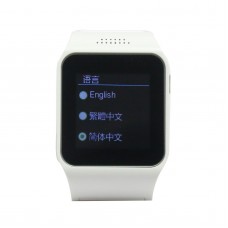 L19 Watch Phone With Quad Band Single Cards Single Standby Single Camera Bluetooth WIFI White