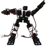 New 15 Degree of Freedom Humanoid Robot Walking Dancing Biped Robot DIY Frame Kit