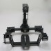 TZT Universial FPV 3 axis DSLR Brushless Gimbal Glass Fiber Stabilized Camera Mount PTZ for 5D2 5D3 D800 Aerial Photography