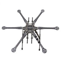 RCT 800mm FPV PCB Center Plate Hexacopter Aircraft Kit RC Multicopter without Landing Gear