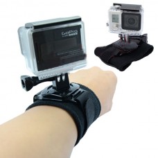 Profession Gopro Accessories 360 Degree Rotation Arm Wrist Band With Screw For Waterproof Shell Gopro Hero3+ 3 2