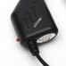 JUSTONE Universal Car Cigarette Lighter Charger for GPS / Cell Phone / Camera SJ4000 - Black (3.5m)