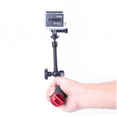 360 Degree Angle HG-4 Monopod Shooting for Gopro Hero 3+/3/2/1 Red 