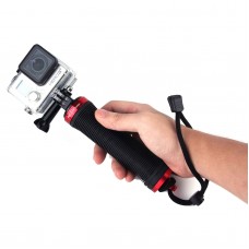 HG-3 Monopod Shooting Rod for Gopro Hero 3+/3/2/1 w/ String & Gopro Adapter Red 