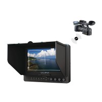 665/P/WH 7" Inch Wireless HDMI Monitor Wireless HDMI Monitor with WHDI HDMI YPbPr for FPV Photography