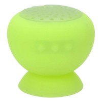 Suction Cup Mount Mini Bluetooth 3.0 Speaker Green