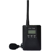 Mini CZH-T200 Wireless 0.1-200mw FM Transmitter Radio Braodcast Stereo Power 