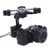 TopSkyRC TG-2D Two Axis/2 Axis Carbon Fiber Brushless Gimbal for DSRL Camera FPV Photography
