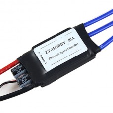 rctimer 40A Brushless ESC High Performance Hobbywing Programme Peak 45A for Fixed Wing Helicopter