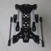 MH-H4 700mm Aluminum/Fiberglass Folding 4-Axis Quadcopter Frame Kit without Landing Gear