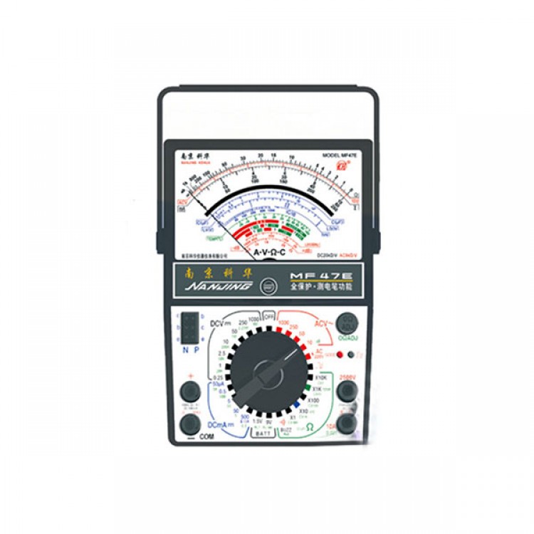 Original Nanjing Branch of China pointer multimeter MF47E mechanical ...