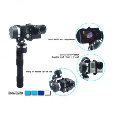 Brushless Gimbal Gopro Handheld 3 Axis Stabilizer + Mini Car with Claw