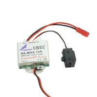 Hobbywing 2-3s Lipo UBEC-8A 5V/6V 8A/15A BEC Step-Down Voltage for Helicopters and Airplanes