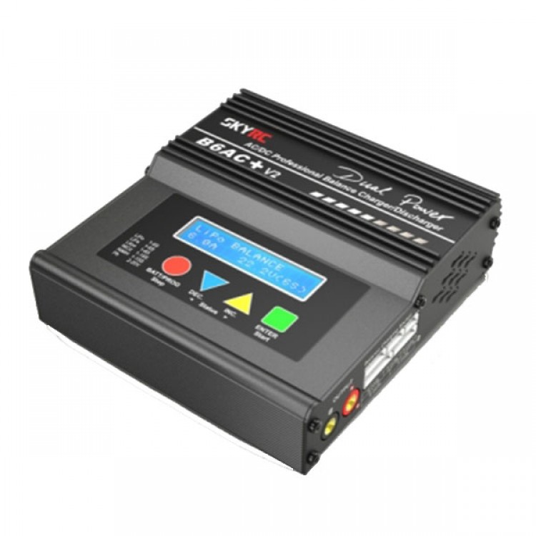 SKYRC B6AC+ V2 Dual Power AC/DC Professional Balance Charger Discharger ...