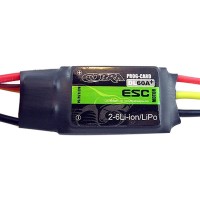 Cobra Brushless ESC 60A with 6A Switching BEC for 2-6S Lipo and Multicopter