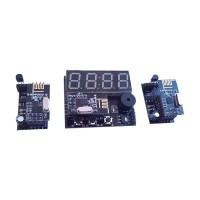 Two Points Wireless Temperature Alarm System + Two Points Source Programme NRF24L01 Wireless Module DS18B02 Temperature Alarm