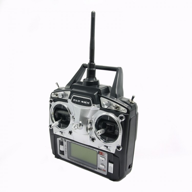 FS FlySky FS-T6 FS T6 2.4G Digital Proportional 6 Channels Transmitter ...