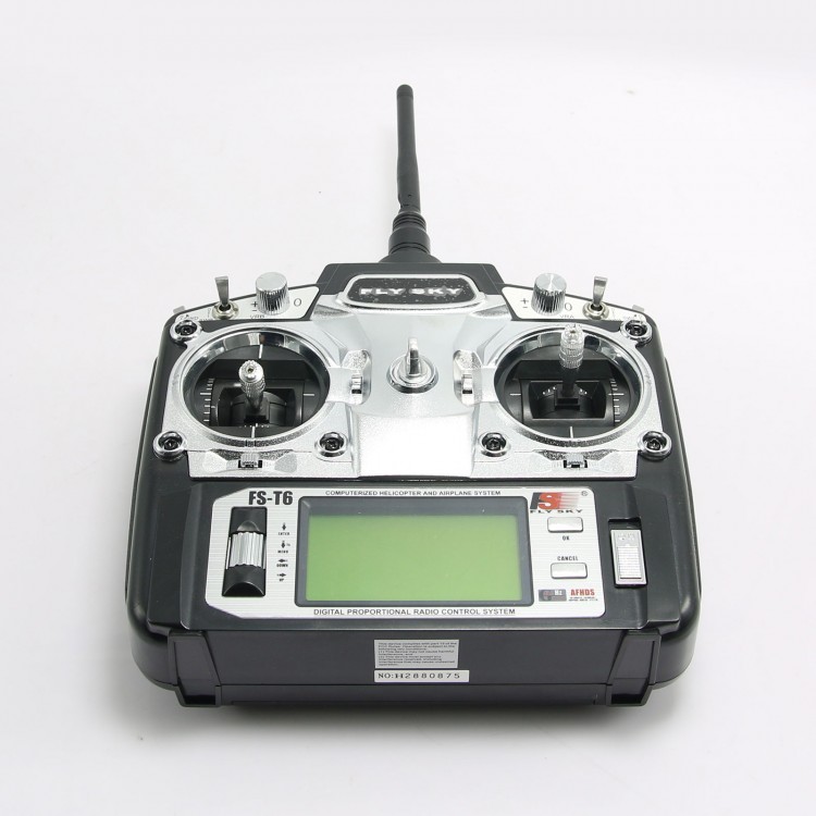 Fs Flysky Fs T6 Fs T6 24g Digital Proportional 6 Channels Transmitter