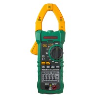 MASTECH MS2115B True RMS Digital Clamp Meter Multimeter DC AC Voltage Current Ohm Capacitance Frequency Tester with USB
