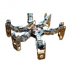 Metal Hexapod Spider RC Robot Assembled Kits Finished for Platform Research
