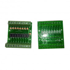 Optocoupler Isolation Control Panel \8 Road Isolated Input Signal Board \3.3V\5V\12V\24V Signal Conversion Board