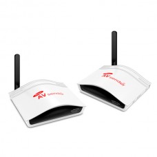 1 Transmitter to 2 Receiver PAT-536 With EU Adapter 5.8GHz Wireless 200m AV Sender with IR Signal Extension Cable Set