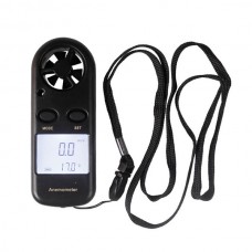 Mini GM816 Digital LCD Display Wind Speed Gauge Meter Anemometer Thermometer for RC Hobby