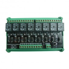 8 Channel Relay Module Drive Board Amplifier Board PLC 3.3V 5V 12V 24V
