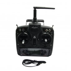 Walkera DEVO 7 2.4G 7CH LCD Screen Radio System RC Transmitter Model 2 for RC Helicopter Airplane