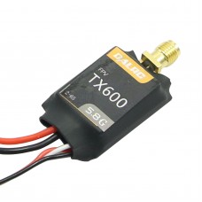 Mini TX600 5.8G 600MW Transmitter Video TX 32CH Video Transmission Black for FPV Photography