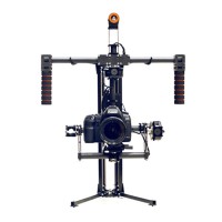  3-axis Handle Brushless Gimbal Action Handheld Gimbal Stablizer w/ Holder for 5D2/5D3/6D Camera