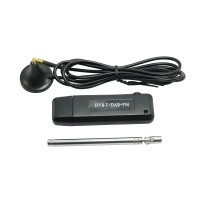 USB2.0 Digital DVB-T SDR+DAB+FM HDTV TV Tuner Receiver Stick HE RTL2832U+R820T