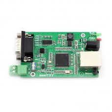 RS232 RS485 Serial To Ethernet TCP/IP Module With DHCP USR-TCP232-401-PCB